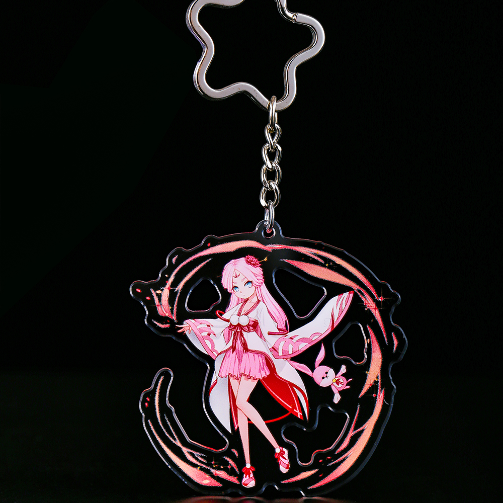 <b>Custom anime character acrylic keychain maker manufacturers supplier</b>
