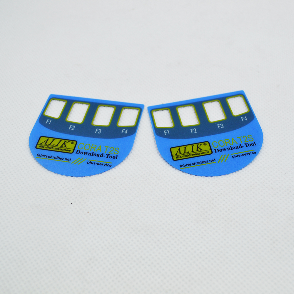 PMMA/Pet/PC/Lexan Plastic Adhesive Front Panel Sticker/Label