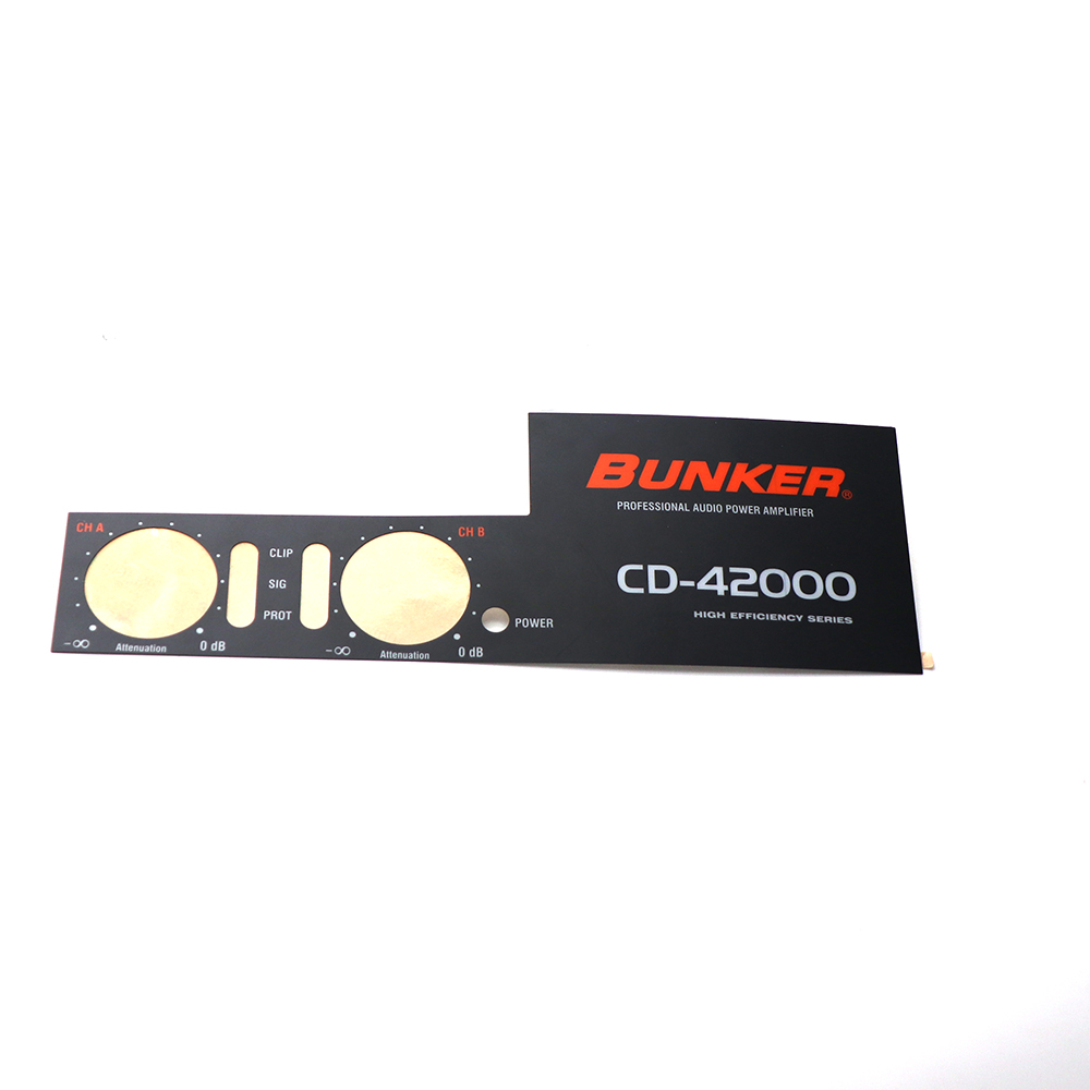  Customized 3M adhesive PC Lexan Label